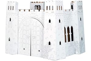 TEKTORADO Schloss 92x73x76 cm zum Zusammenbasteln & Ausmalen 46