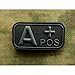 Produktbild JTG Blutgruppen Patch A POS, blackops