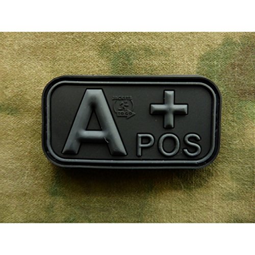 JTG Groupe sanguin Patch A POS, BLACKOPS
