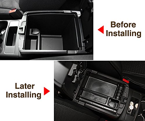 9 Moon Upgrade für Armlehne / Mittelkonsole / Handschuhfach, Aufbewahrungsbox / Organizer, Auto-Zubehör, passend für Nissan X-Trail: 2014 - 6