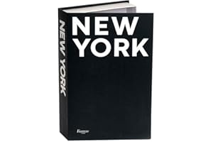 FEEGOW Juego de libros decorativos, libros falsos de moda, libros de decoración, libros de simulación, regalos engrosados y endurecidos, accesorios decorativos de papel de tablero gris (Nueva York)