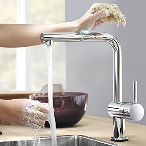 Grohe 31360001 Minta Touch Küchenarmatur mit herausziehbarem Auslauf - 4