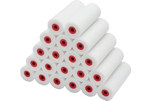 ProDec Big Box 20-pack 4-tums minifärgroller av skumplast med hög densitet för en slät yta med glans- och satinfärger på golv