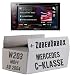Produktbild Mercedes C-Klasse W203 MoPf - Autoradio Radio Pioneer AVH-190DVD - 2-DIN | CD/DVD | MP3 | USB | iPhone - Einbauzubehör - Einbauset