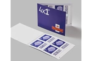 4REIGN Stamps 1st Class 4X King Charles First Class Stamps Book of 4 1st Class Stamps Postage Stamps Letter Stamps Standard Letter Stamp 4X 1st Class Stamp