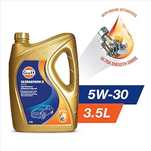GULF ULTRASYNTH X SAE 5W-30 - Fully Synthetic Passenger car Engine Oil [3.5 L]