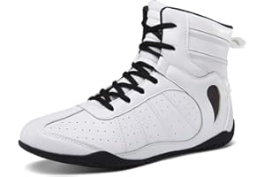 Youngtie Herren Boxschuhe Pro Wrestling Schuhe Damen Fitness Training Boxstiefel