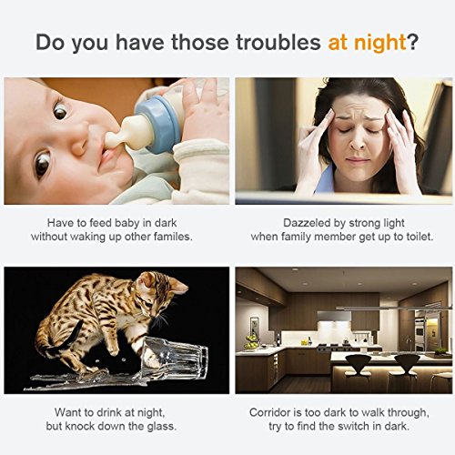 comprare on line led Armadio Sensore Movimento Luce, Wireless Luci Notturne Barra Lampada Guardaroba, Luce Officina Sottopensili Senza Fili usb Batteria Ricaricabile Luce Emergenza, Striscia Magnetica Adesiva Luce per Armadio Scale Corridoio Cucina Garage Auto/On/Off prezzo