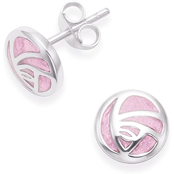 Orecchini in argento Sterling Rennie Mackintosh, dimensioni: 8 mm. Forniti in confezione regalo argento Rennie Mackintosh 5452