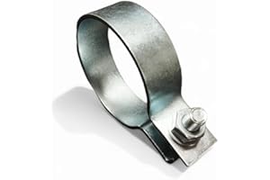 WELDRACINGPARTS Abrazadera de escape (75 mm)