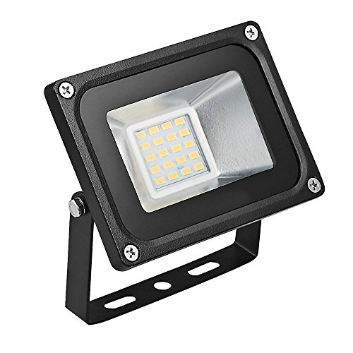 CSHITO Foco LED 20W,1400 lm, Impermeable IP65,Foco proyector LED exterior,Blanco cálido