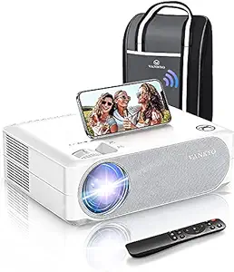 VANKYOPRO V630W 2021 Upgraded 5G WiFiProjector, HD Home Projector w/ 1080P 300