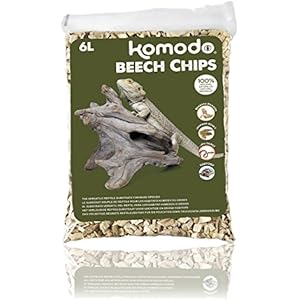 Komodo Buchenholz-Chips, fein, 6Liter