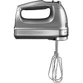 Kitchenaid 9 Hızlı El Mikseri 5KHM9212 Contour Silver-ECU