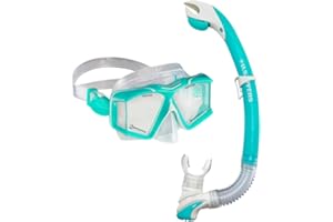 U.S. DIVERS US.Divers Combo SIDEVIEW Adult Diving Kit, Mask and Snorkel with 180° Panoramic Vision, UV Protection, Anti-fog Lenses, Snorkel with Purge, Vision, Men and Women