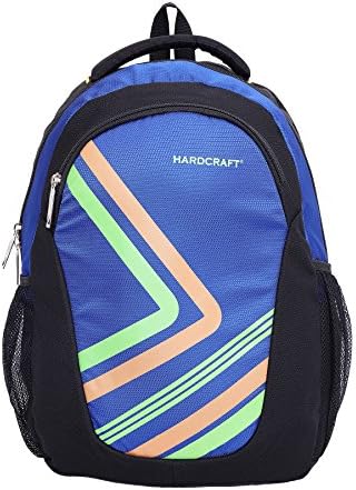 Hard CraftHardcraft® Unisex's Backpack 15inch Laptop Backpack Lightweight (D-Blue-Black)