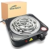 Elektr. Kochplatte Shisha Kohle Anzünder Heizplatte Kohleanzünder Kohlebrenner Heizspirale schwarz