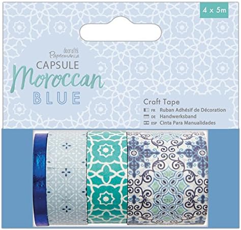 Papermania Capsule Craft, Tape, Blue, 9.5 x 9 x 4 cm