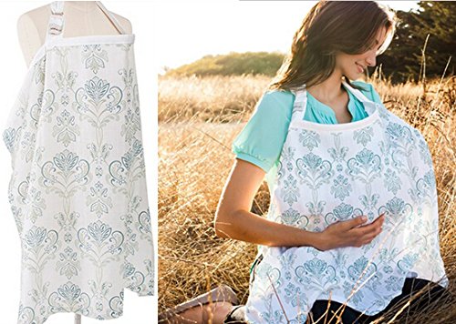 HB HOMEBOAT® Stillschal Stilltuch Nursing Cover Blau B-01