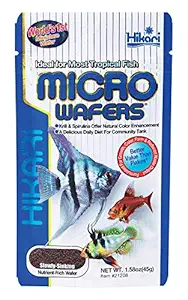 Hikari Micro Wafers Micro Size Slowly Sinking Tropical Food, 45 g