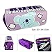 Produktbild AMA-StarUK36 Kpop BTS Bangtan Boys Pencil Case PU Canvas Double Zipper Pencil Case Pouch School Supplies Cartoon Printing(H07)