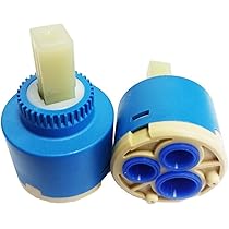 2 Cartucce Ceramiche Per Rubinetto 40mm - Ricambio Per Miscelatori Cucina E Bagno - Foto 14