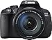Canon EOS 700D 18MP Digital SLR Camera (Black) with 18-135mm STM Lens and Memory Card and Camera Bag RS.61000.00