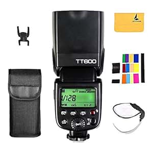 Fotocamera Sony Godox TT600 2.4G Wireless GN60 Master/Slave Camera Flash Speedle Per Canon Nikon Sony Pentax Olympus Fuji Lumix Godox It30pro - Foto 4