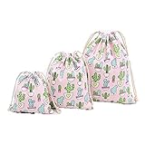 Cdet 1 Pcs Lagerung Tasche Kaktus Mittlere Größe Baumwolle...