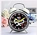 Produktbild chaoaihekele Bedside schlanke minimalistische faul super Laute Wecker kreative Weckertisch Student Nachtlicht Wecker, wenn stumm Hauptdekoration Digitale elektronische Uhr, A