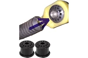 ASSOSHOP 2 piece gearbox lever head bushing Ford Focus fiesta fusion 1998-2009, Gearbox Cable Link Bushing Repair Kit, fiesta focus compatible