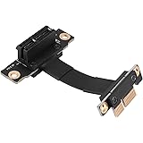 Roundsky PCIE X1 Câble de montage à angle droit PCIe 3.0 X1 X1 8 Gbit/s PCI 1X Carte de montage 5 cm