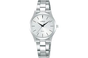 Seiko Damski analogowy zegarek kwarcowy z metalową bransoletką RRX77HX9, srebro