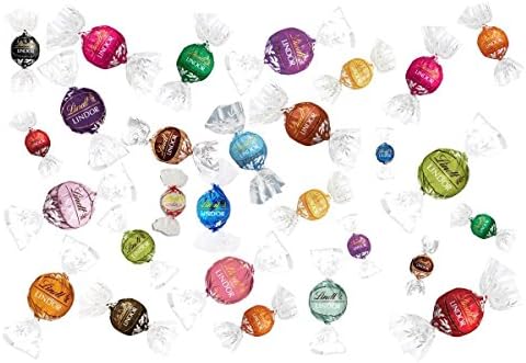 LINDT Lindor Ultimate Assorted Chocolate Selection Bag (20 Varieties) (40)