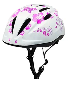 BeBeFun BeBeFun Pink Girl Toddler and Kids Multi-Sport Bike Super Lightweight Helmet (Angel)