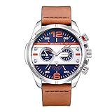 Easy Go Shopping Herren-Sportuhr Big Dial Herrenuhr Herrenuhr (Color : 5)