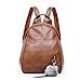 Produktbild DNC5UE Leather Mini Backpack Woman Arrival Female Small Backpack School Travel Bags,02