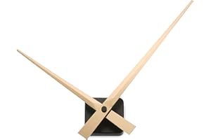 SOLO ORA Meccanismo Orologio Silenzioso al Quarzo di Precisione, Lancette Alluminio 20cm. Azienda Italiana specializzata (Oro)