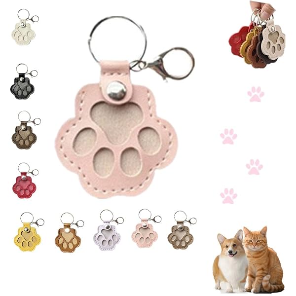 Portachiavi Trasparente Per Peli Di Cane – Ciondolo In Plastica PC E Acciaio Inox, Souvenir Per Amanti Degli Animali Domestici - 2