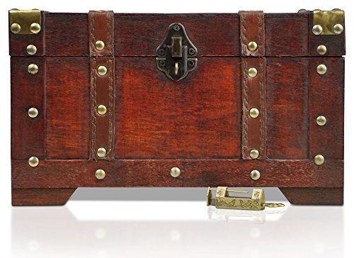 Thunderdog Columbus – Holztruhe 31 cm x 18 cm x 18 cm - 7