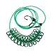 Produktbild Provide The Best Elastic Camp Zelt Bushcraft Wäscherei Gemeinschaftswaschwäscheleine Seil mit 12 Pegs Clips