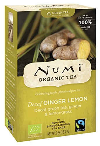 Numi Bio Decaf Ginger Lemon, 32 g