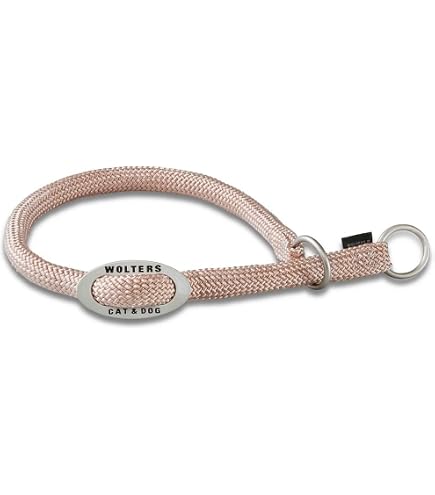 Wolters Schlupfhalsband Everest - Reflektierend, Tabac/Sand, Länge 35-40 Cm, Leicht & Sicher