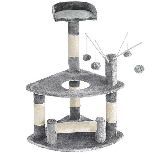Preisvergleich Produktbild Katzenbaum / Kratzbaum für Katzen, aus natürlichem Sisal Ginger 30072