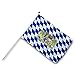 Produktbild HC-Handel 912191 Fahne Flagge Bayern 30 x 45 cm mit Holzstab blau/weiß