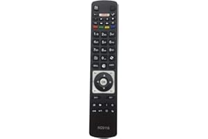 Riry Universalfernbedienung Telefunken RC5118 für Fernbedienung Telefunken Fernseher Digihome/Alba/Polaroid/FINLUX/Bush/Hitachi/ Smart TV mit Net und YTb – keine Einrichtung erforderlich