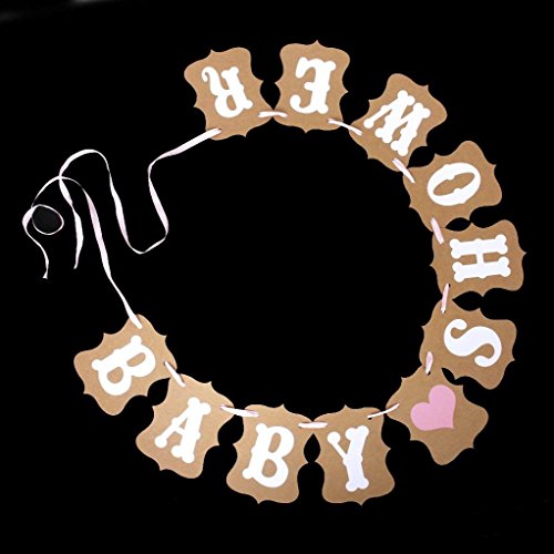 Baby Shower Party Decoraciones Bunting Banners
