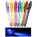 Produktbild Stift mit unsichtbarer Tinte UV-Licht, unsichtbar Disappearing Tinte, für Kinder, Magic Marker Secret Spy Nachricht Writer mit UV-Licht spaßigen Activity, Partyzubehör Halloween Ideen Geschenke