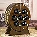 Produktbild DEED Weinregal-Europäischen Kreative Weinregale Europäischen Stil Schiff Vintage Cask Wein Bar Praktische Dekoration Home Wohnzimmer Regal Dekorationen