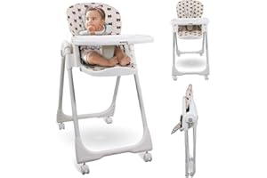 Mobiclinic® kids, Seggiolone per bambini, Evolutiva, Pieghevole, Trasformabile in, Simba, Imbracatura a 5 punti, Ruote con freno, Doppio vassoio estraibile, Tessuto lavabile, Regolabile